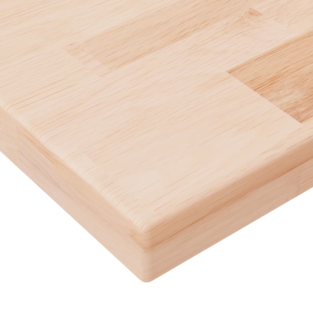 Étagère 80x20x2,5 cm Bois de chêne massif non traité