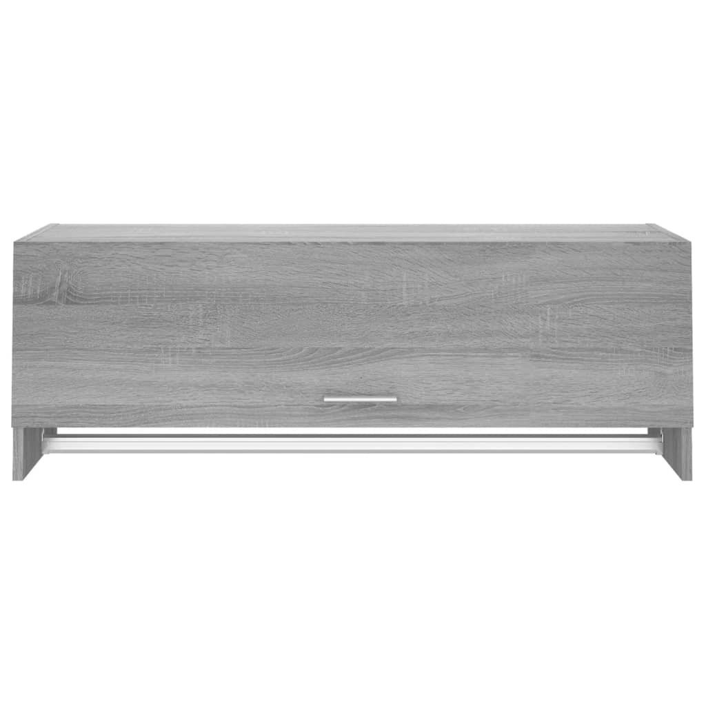 Wardrobe Grey Sonoma 100x32.5x35 cm wood material