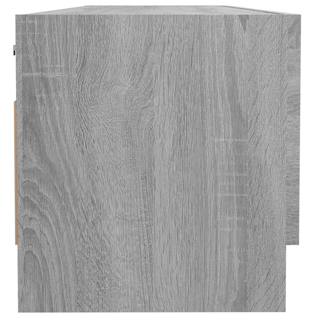 Wardrobe Grey Sonoma 100x32.5x35 cm wood material