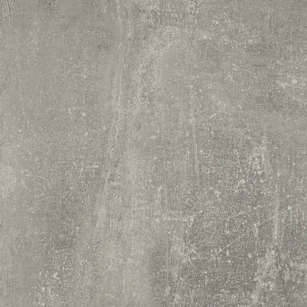 Staircase shelf concrete grey 142 cm wood material