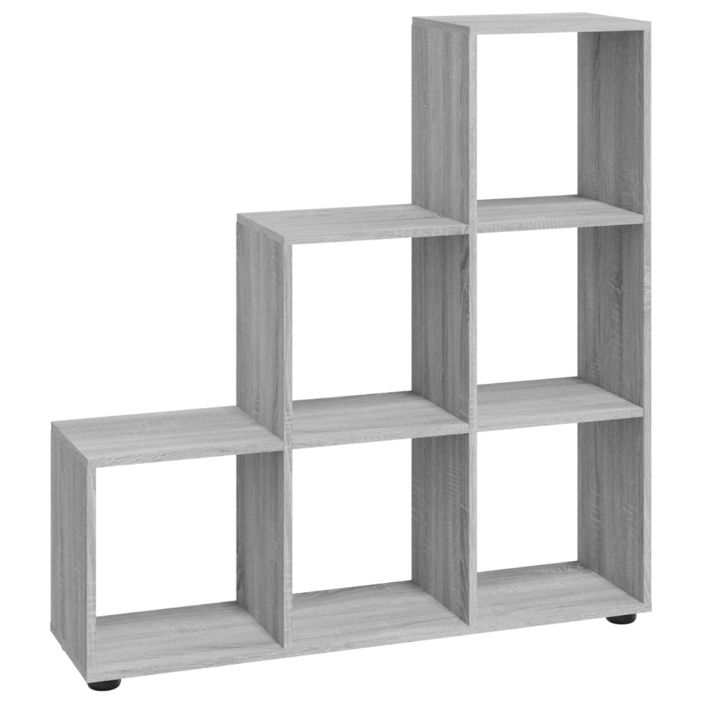Étagère d'escalier grise Sonoma 107 cm en bois