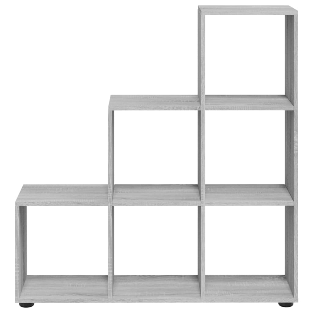 Étagère d'escalier grise Sonoma 107 cm en bois
