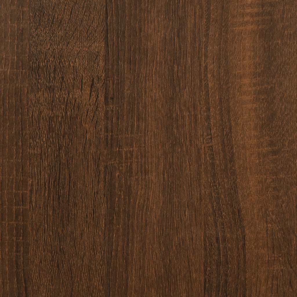 Kleiderschrank Braun Eichen-Optik 90x52x200 cm Holzwerkstoff