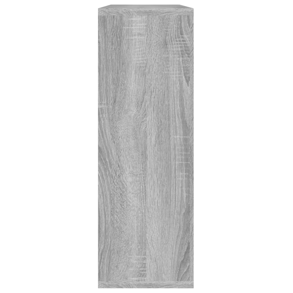 Wall shelf gray Sonoma 104x20x58.5 cm wood material