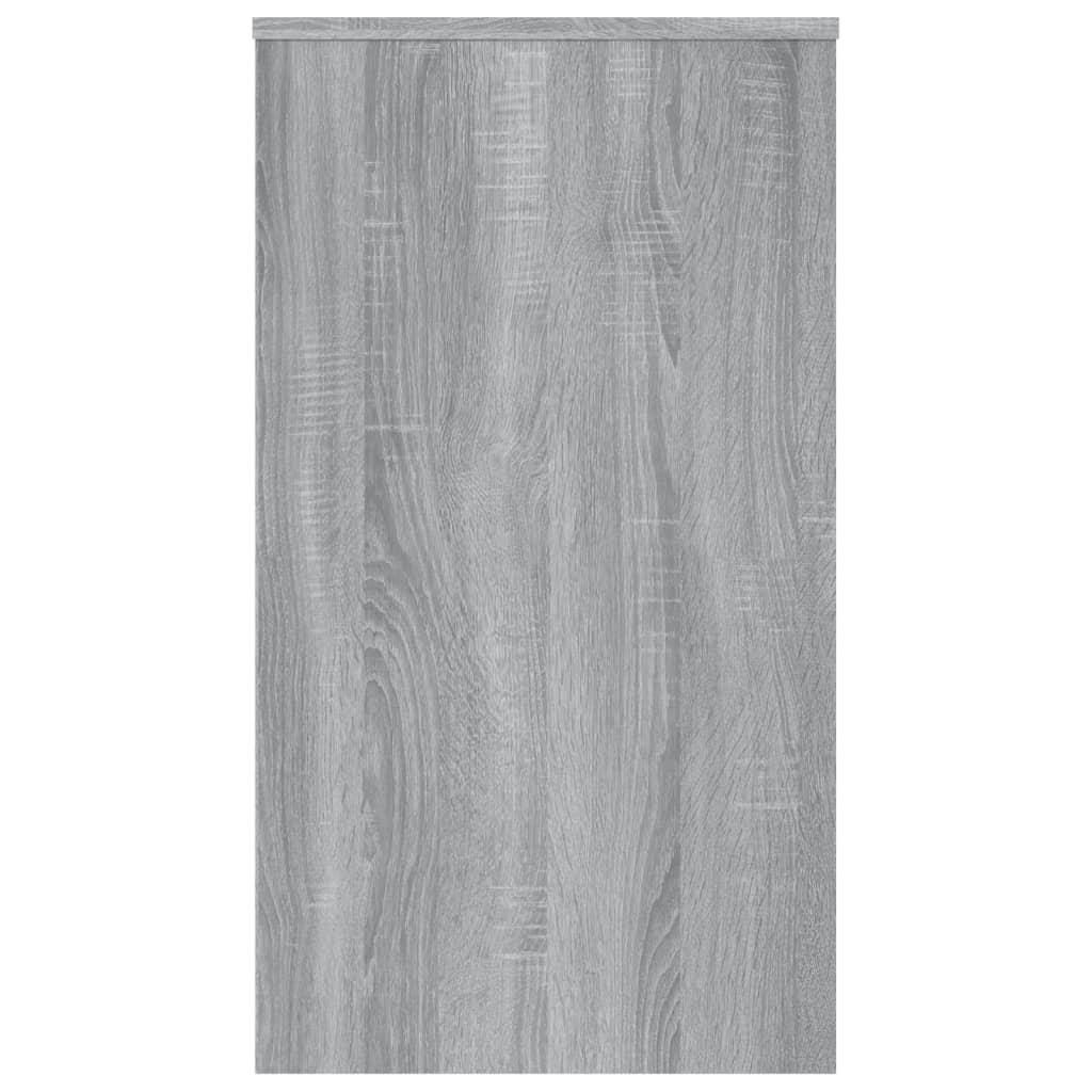 Desk Gray Sonoma 90x40x72 cm Wood Material