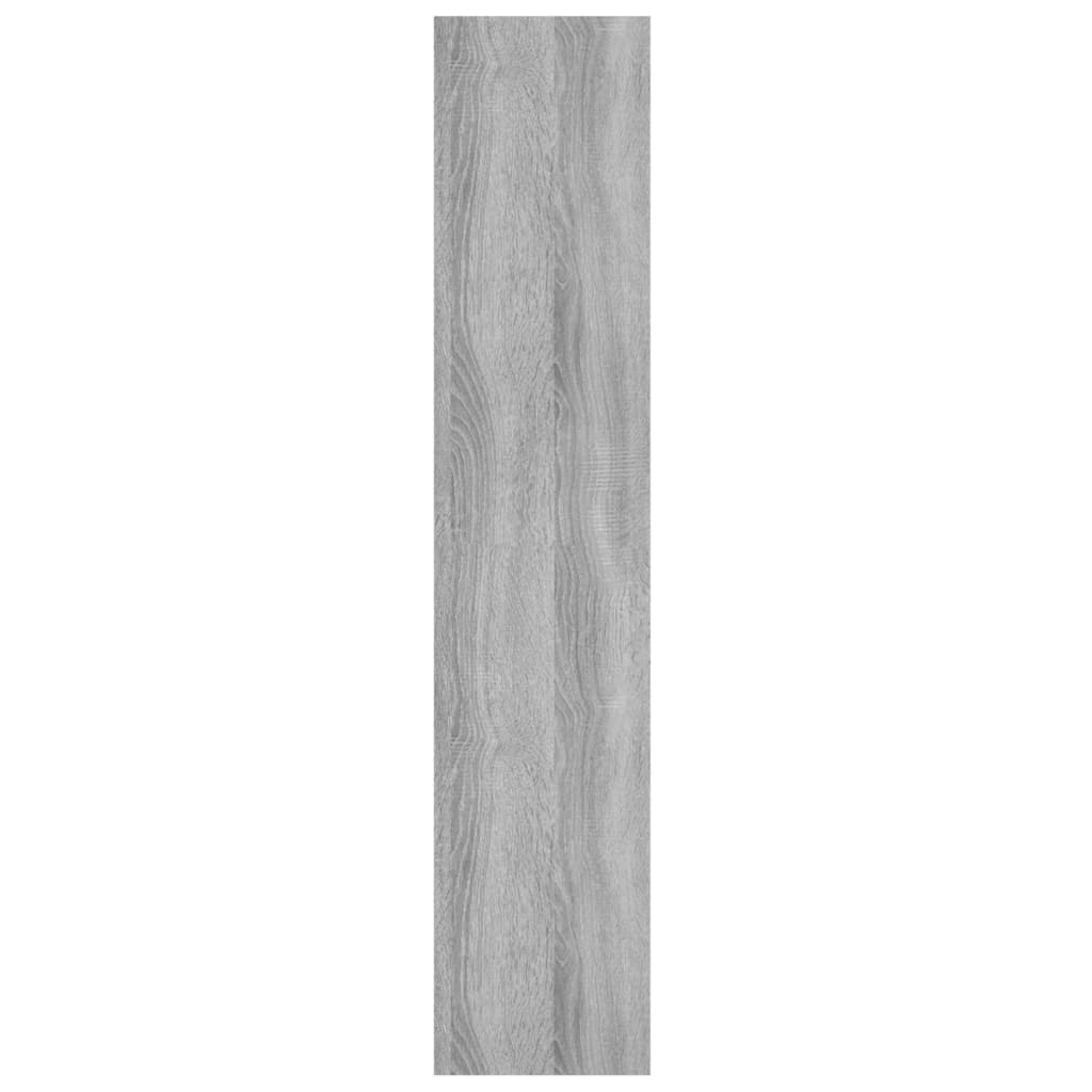 Wall shelf Grey Sonoma 90x16x78 cm wood material