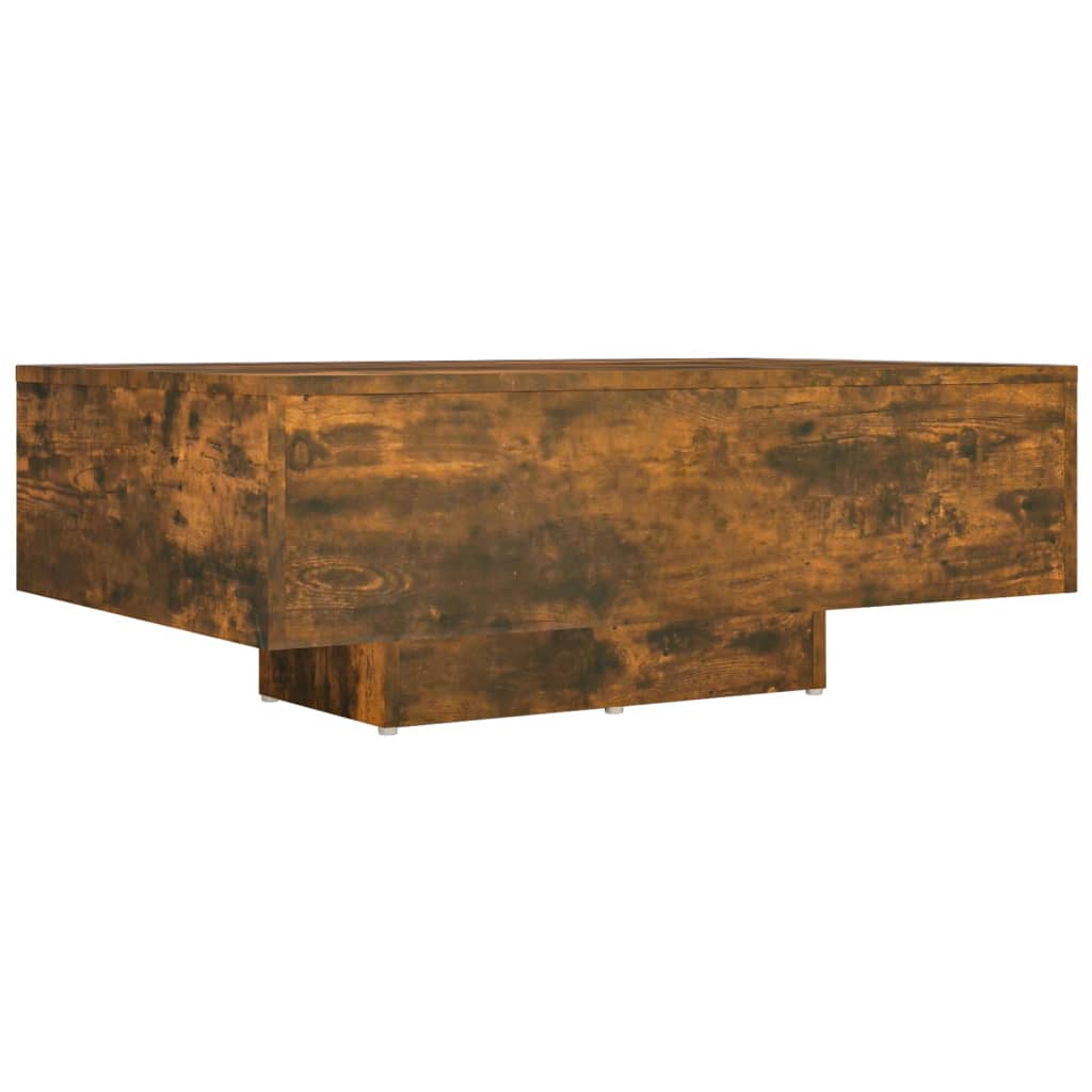 Coffee table smoked oak 85x55x31 cm wood material