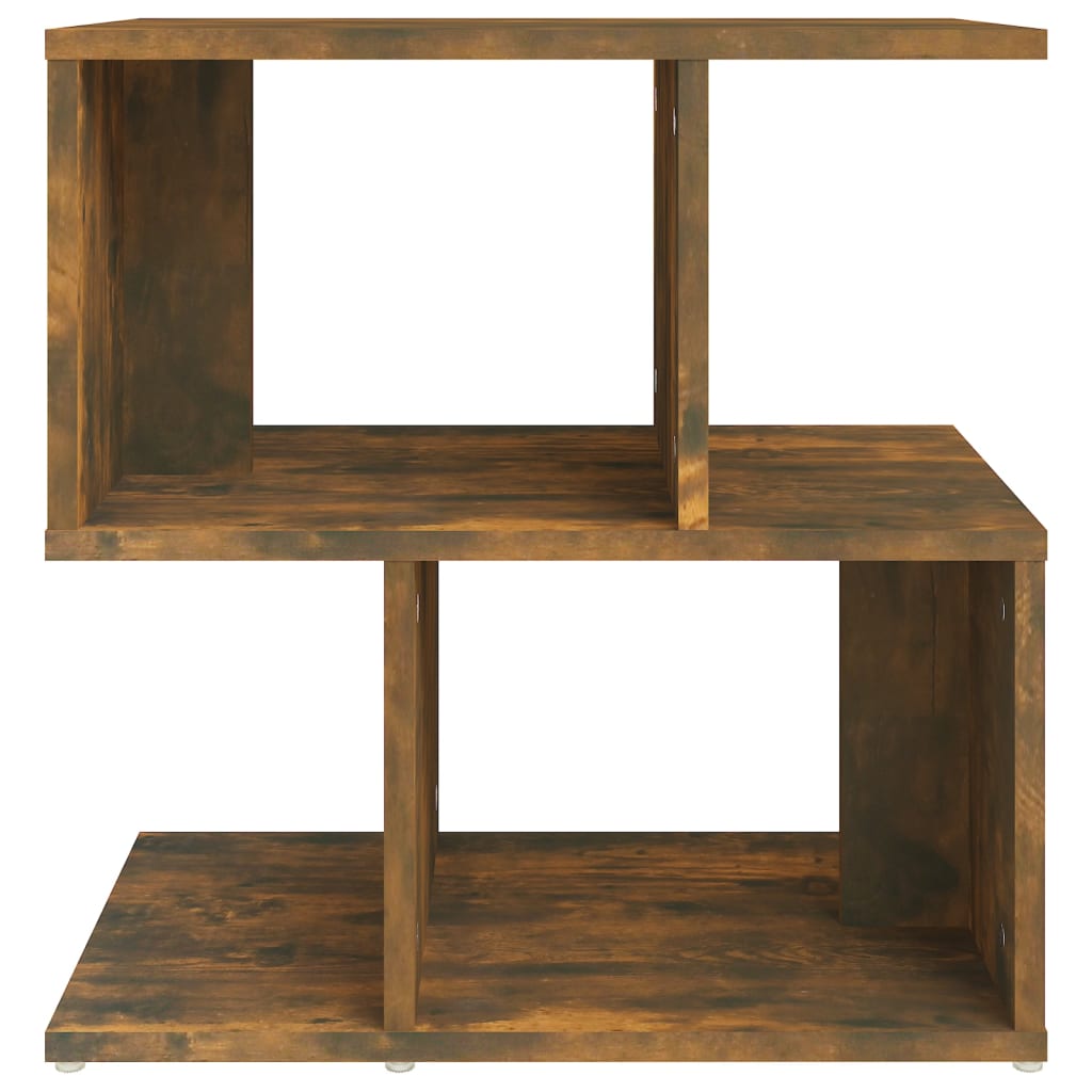 Tables de chevet 2 pcs. chêne fumé 50x30x51,5 cm matériau bois