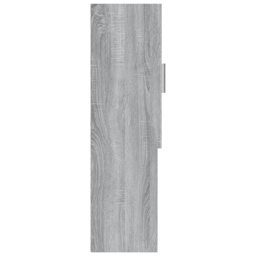 Washing Machine Cabinet Gray Sonoma 70.5x25.5x90 cm