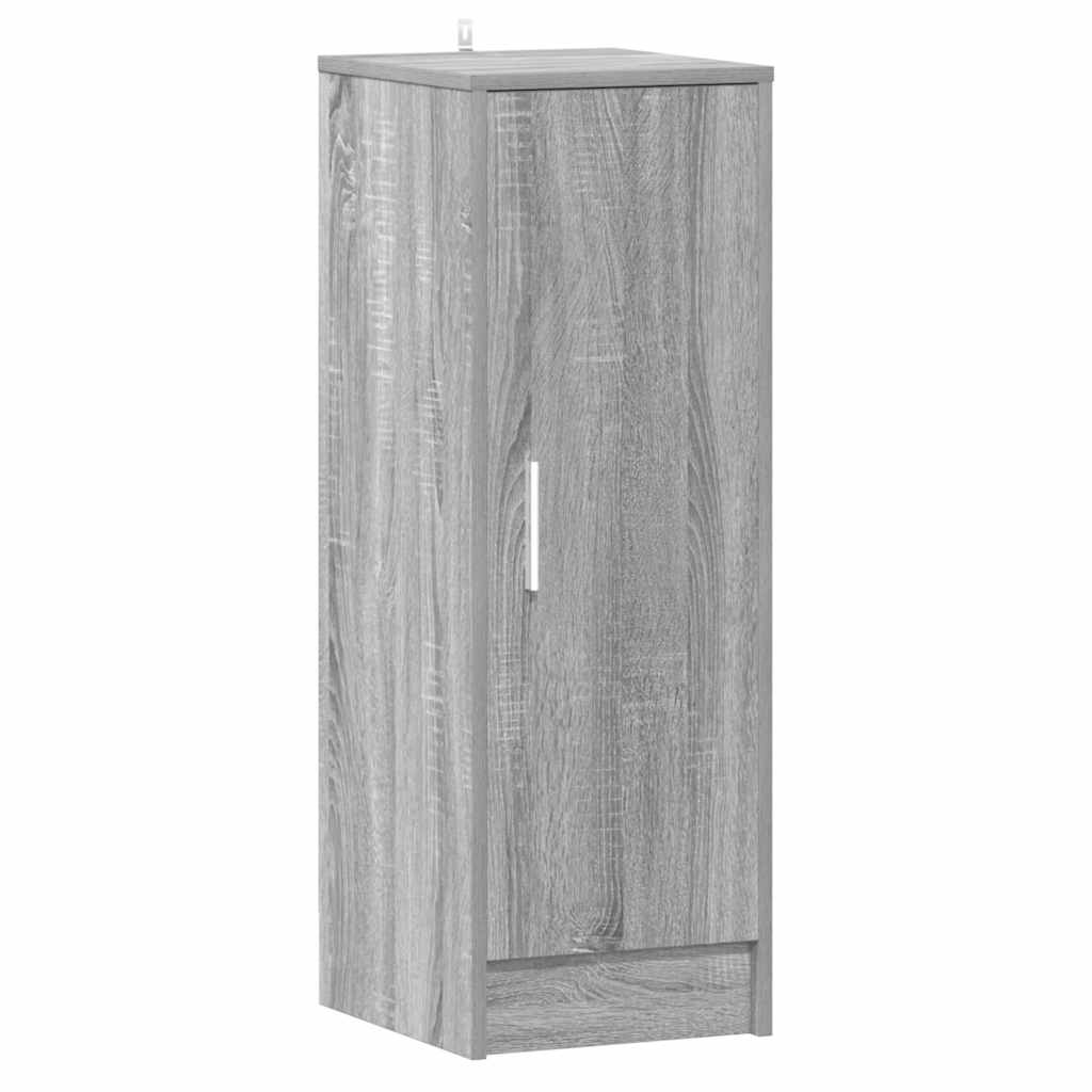 Étagère à chaussures gris Sonoma 32x35x92 cm en bois