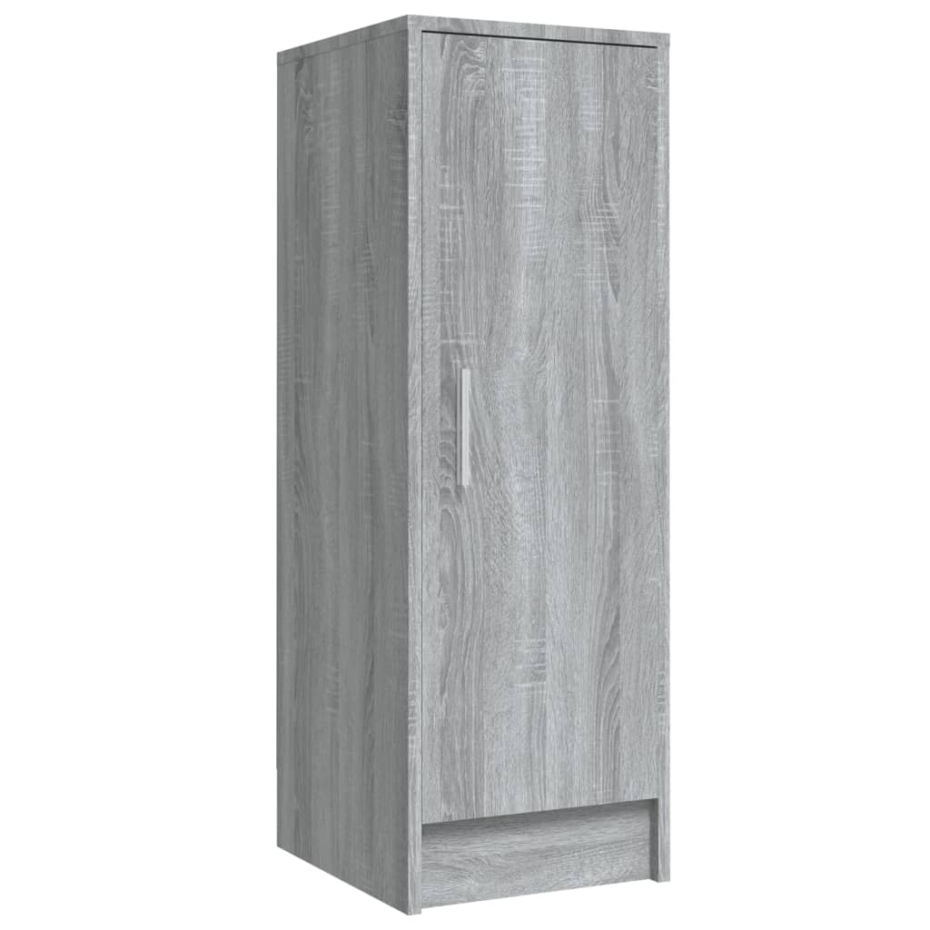 Étagère à chaussures gris Sonoma 32x35x92 cm en bois