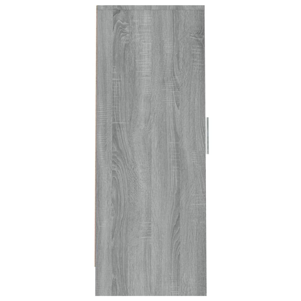 Étagère à chaussures gris Sonoma 32x35x92 cm en bois