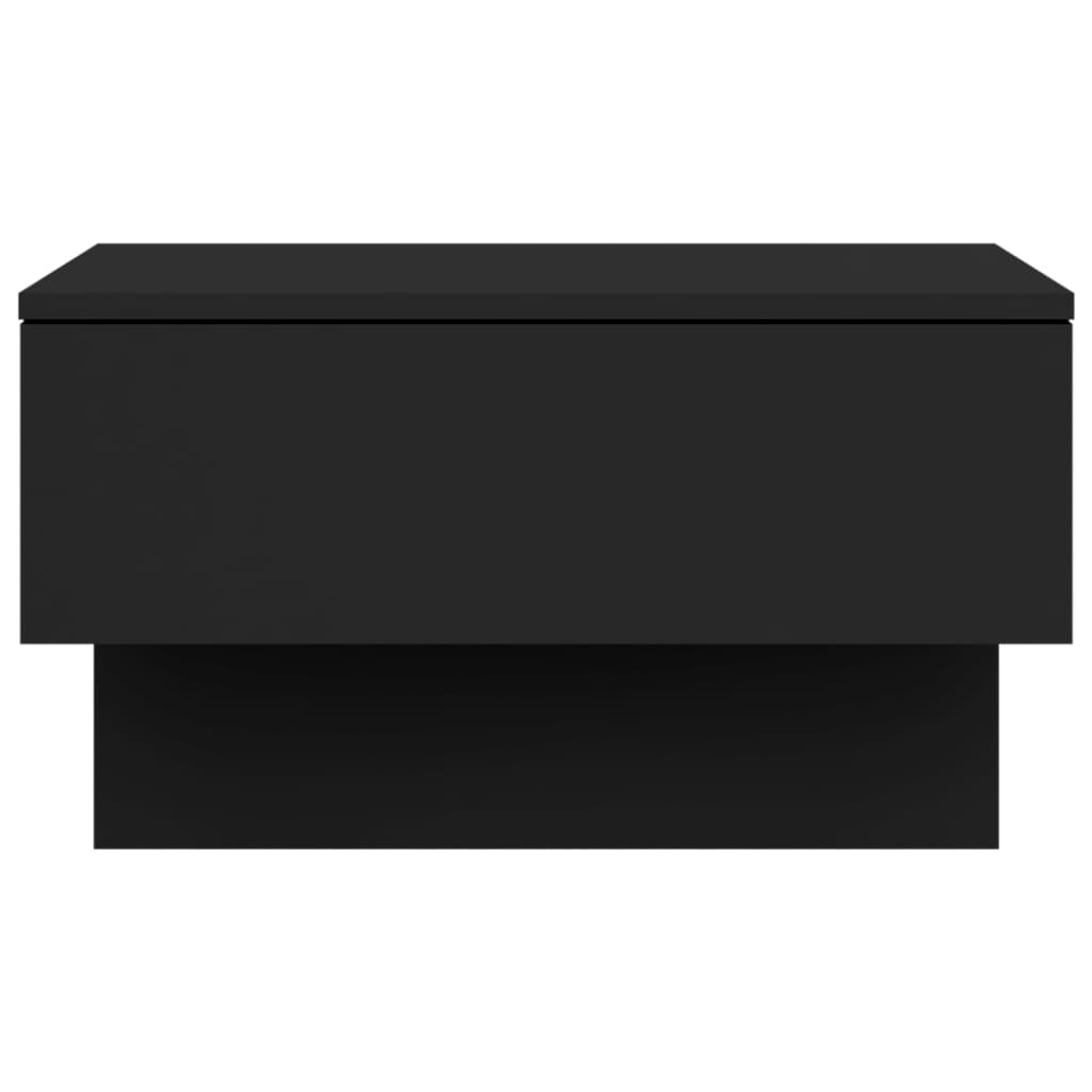 Wall Bedside Tables 2 pcs. Black