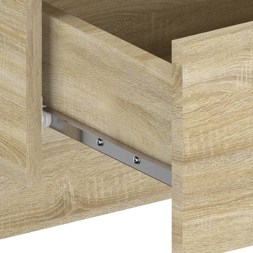 Wall-mounted bedside tables 2 pcs. Sonoma oak