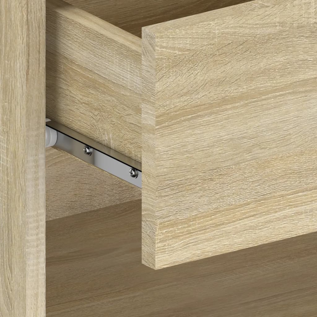 wall-mounted bedside table Sonoma oak