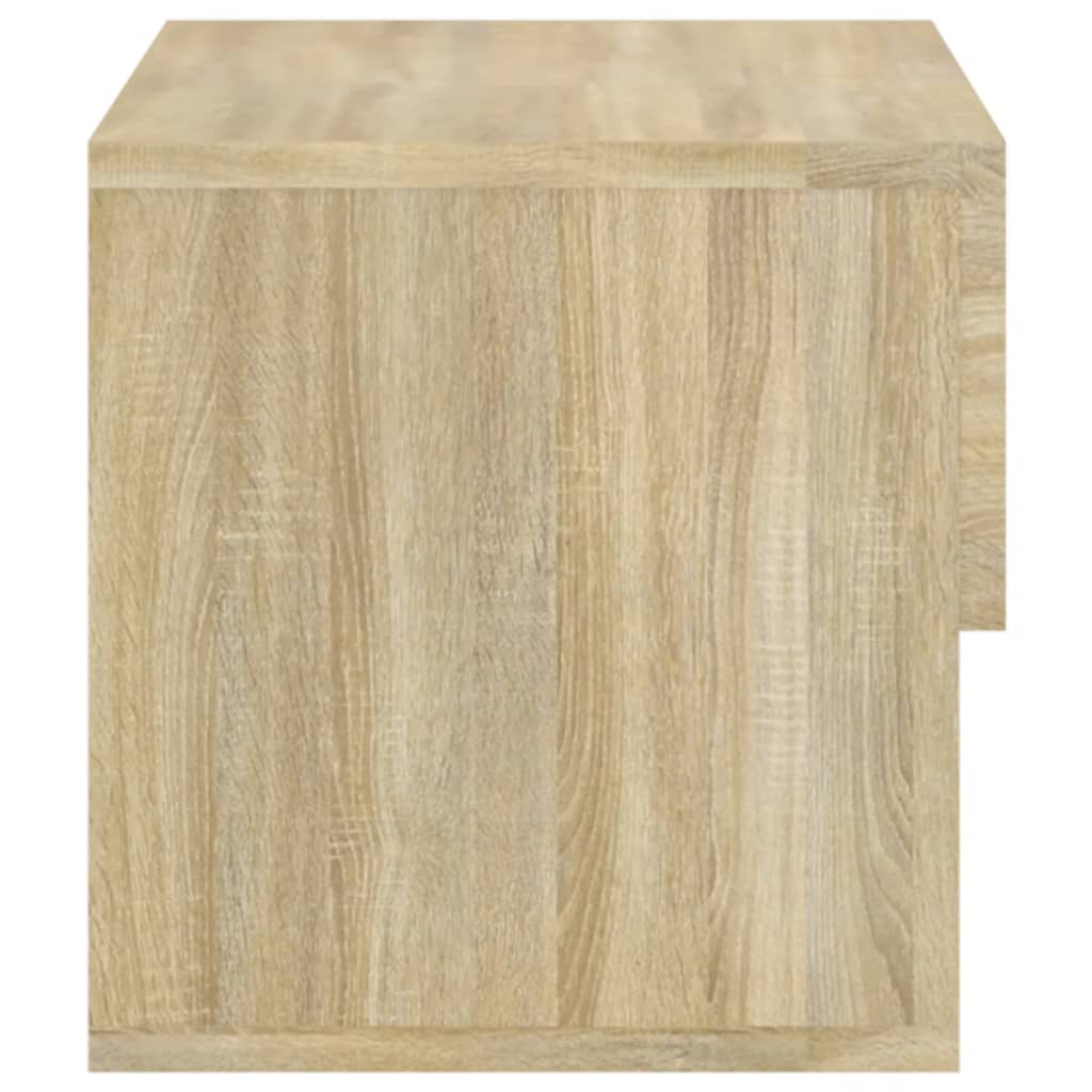 Wall-mounted bedside tables 2 pcs. Sonoma oak