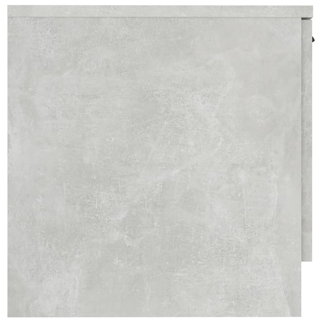 Bedside tables 2 pcs. Concrete grey 40x39x40 cm