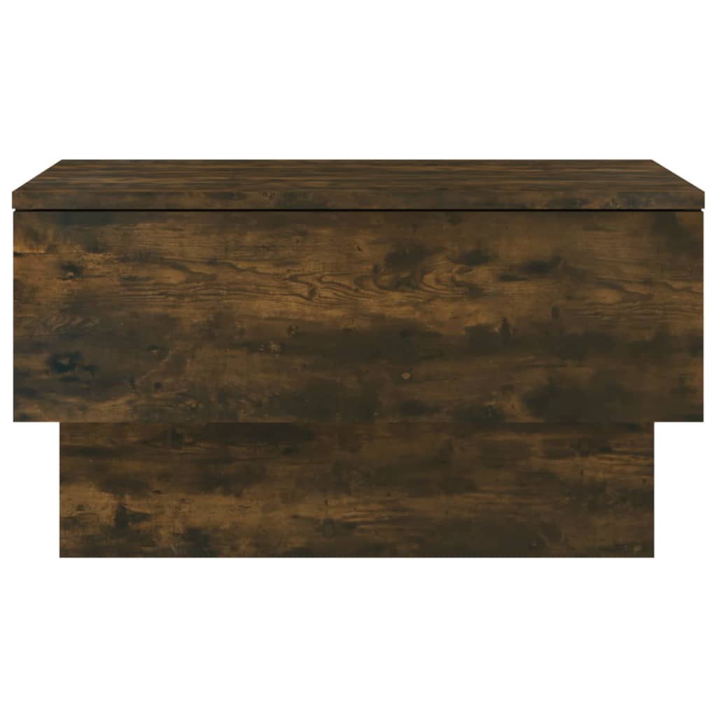 Wall-mounted bedside tables 2 pcs. Smoked oak