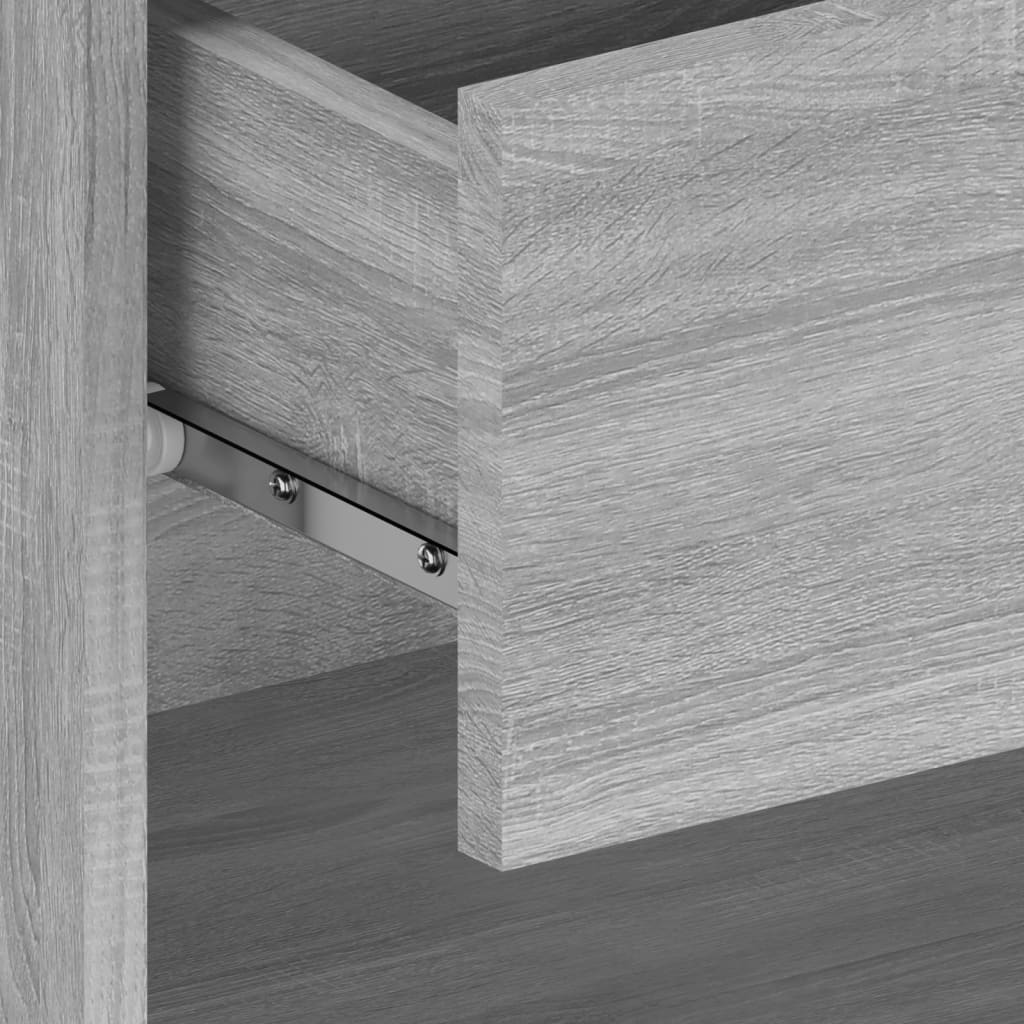 Wall Bedside Tables 2 pcs. Gray Sonoma