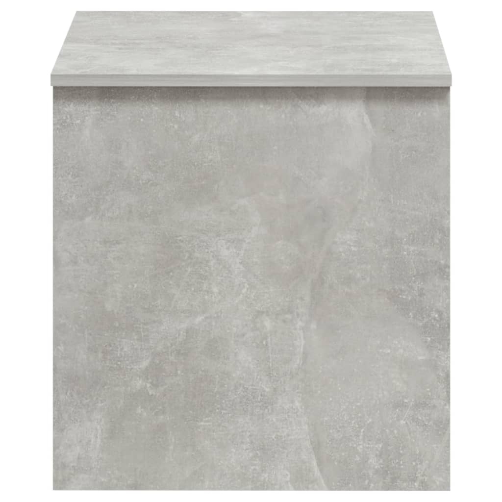 Table basse gris béton 102x50,5x52,5 cm en bois