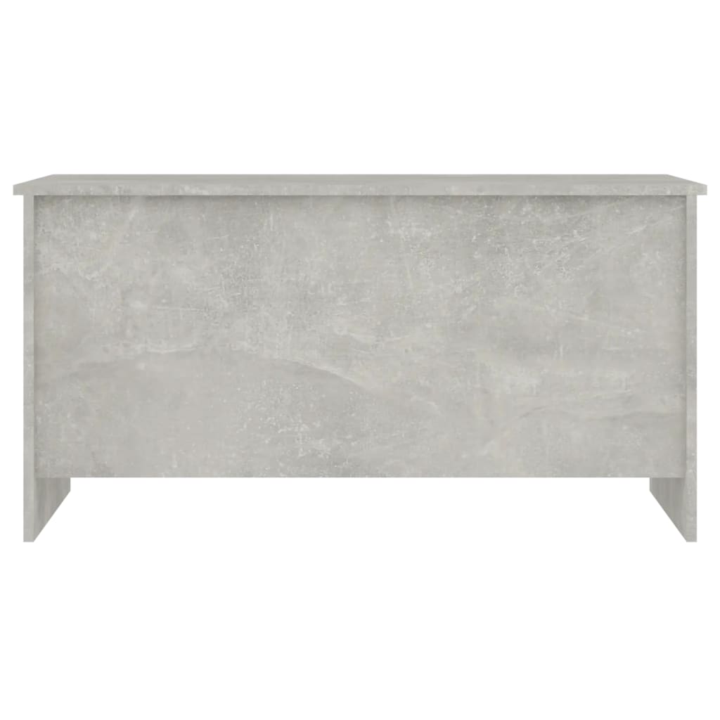 Table basse gris béton 102x55,5x52,5 cm en bois