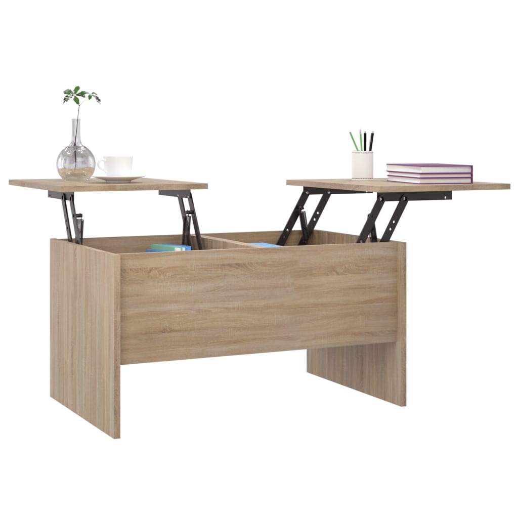 Coffee table Sonoma oak 80x50x42.5 cm wood material