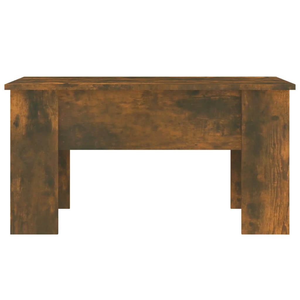Coffee table smoked oak 79x49x41 cm wood material