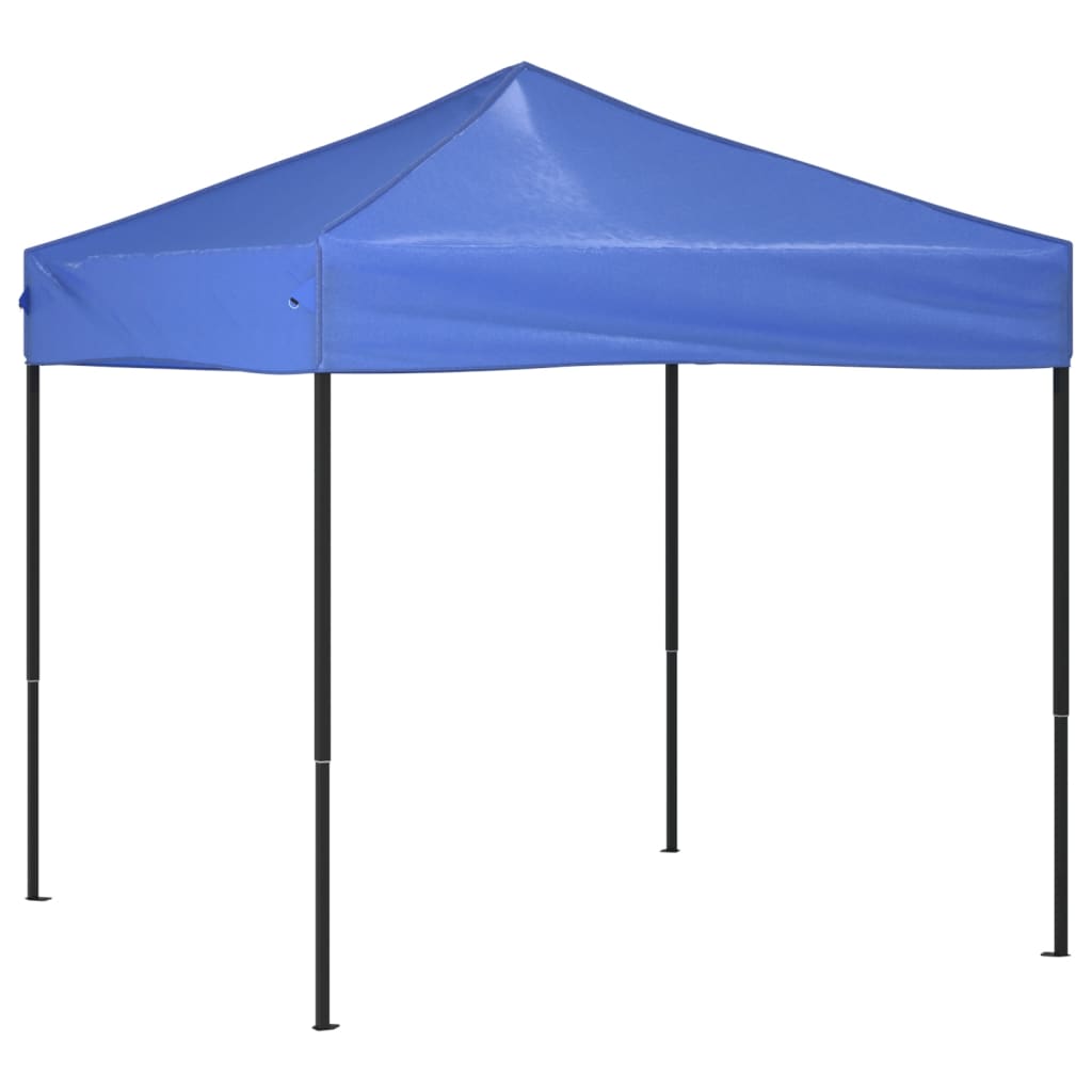 Tente de fête pliable bleue 2x2 m