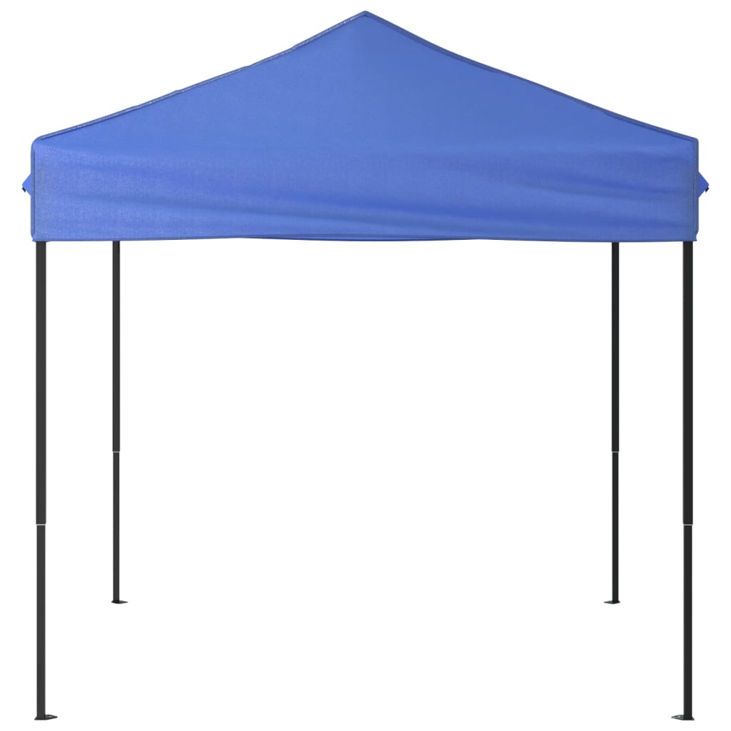 Tente de fête pliable bleue 2x2 m