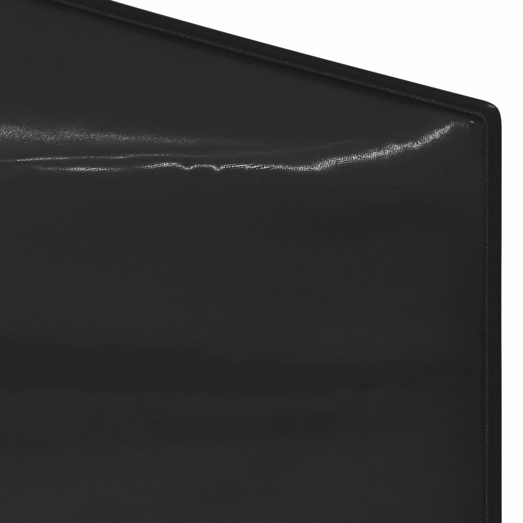 Tente de fête pliable noire 2x2 m