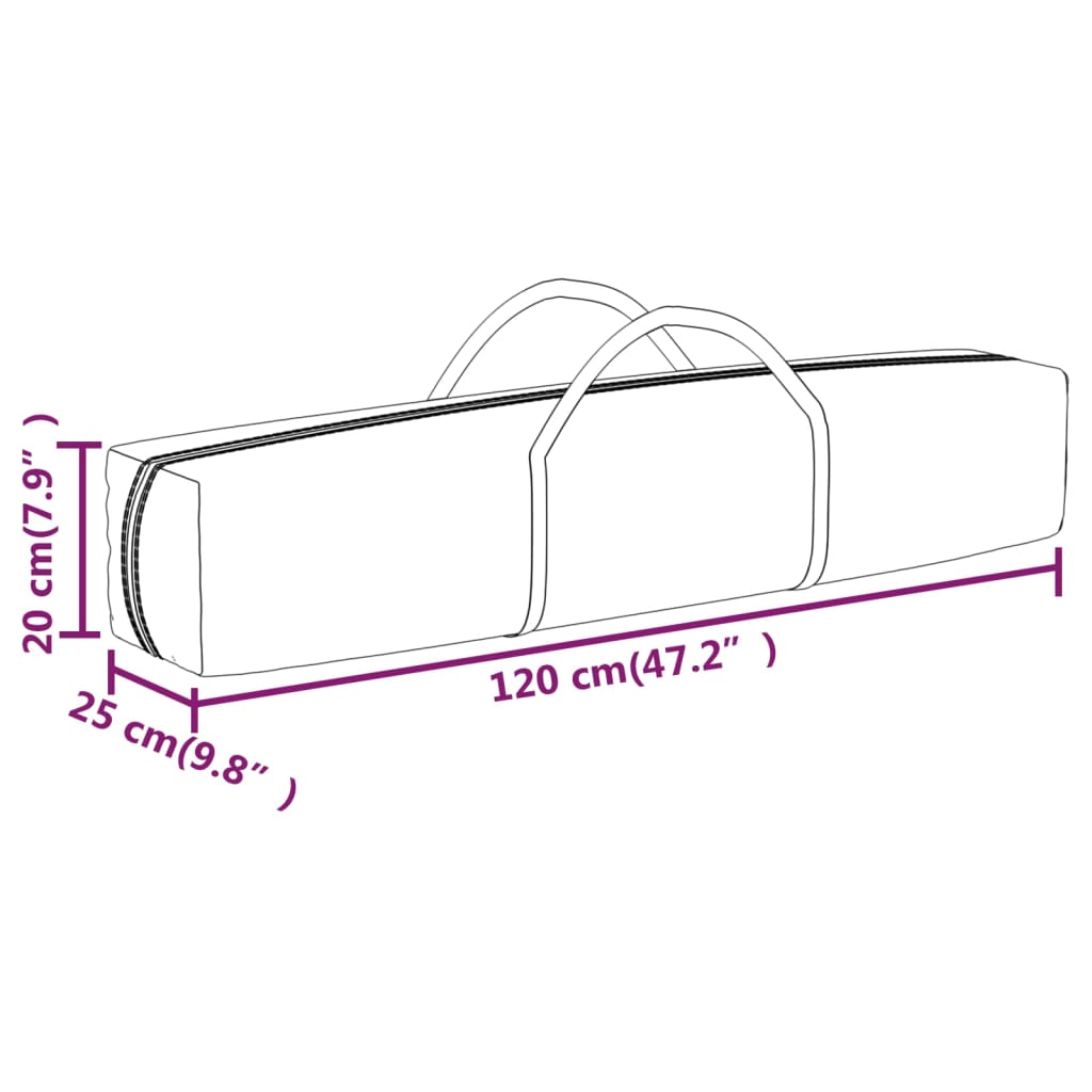 Tente de fête pliable rouge 2x2 m