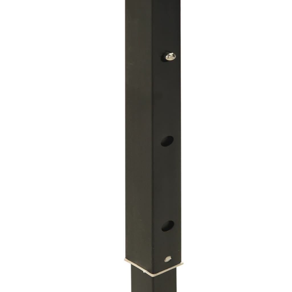 Tente de fête pliable avec parois latérales anthracite 2x2 m