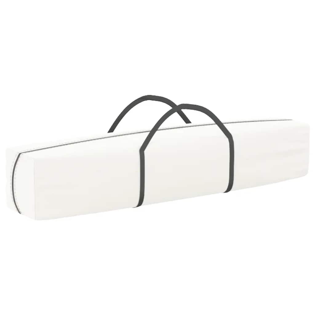 Tente de fête pliable avec parois latérales blanc 2x2 m