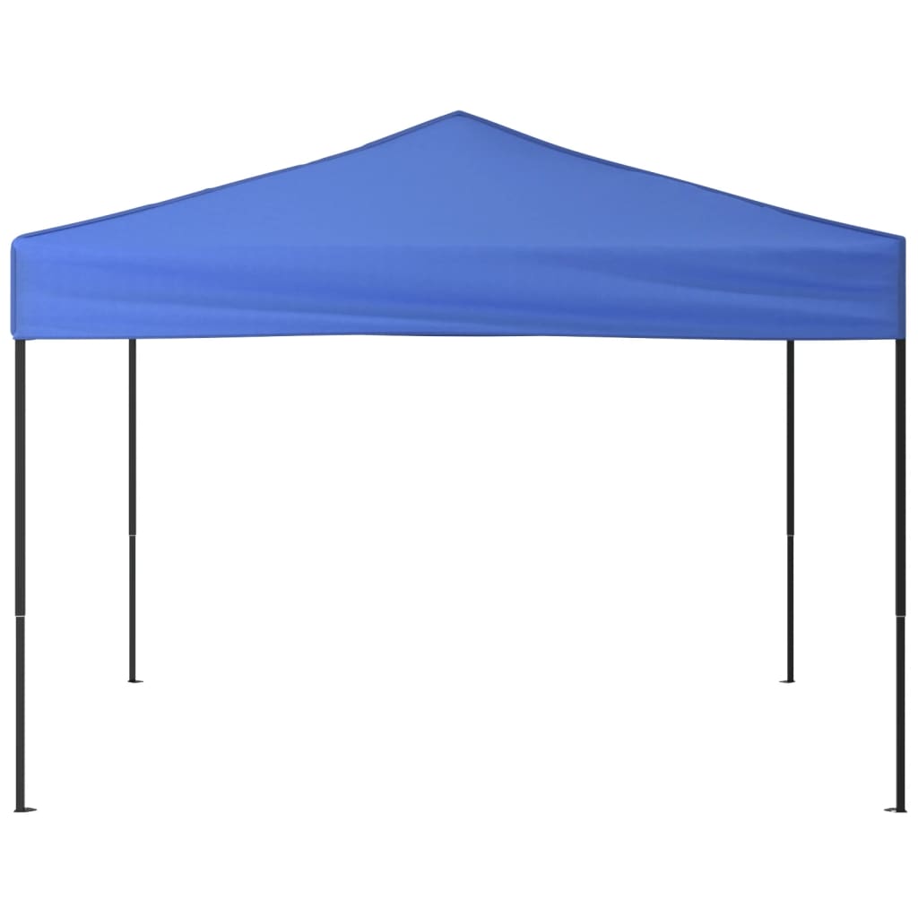 Tente de fête pliable bleue 3x3 m