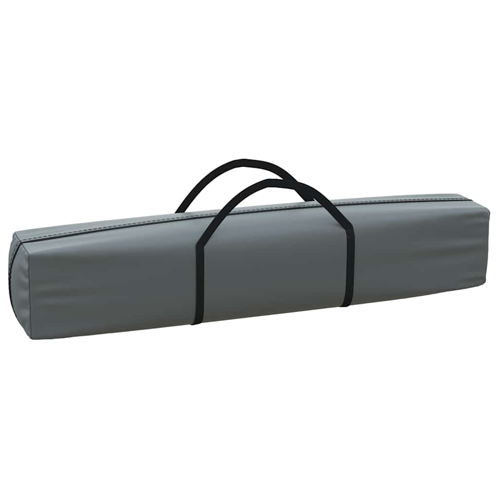 Tente de fête pliable avec parois latérales anthracite 3x3 m