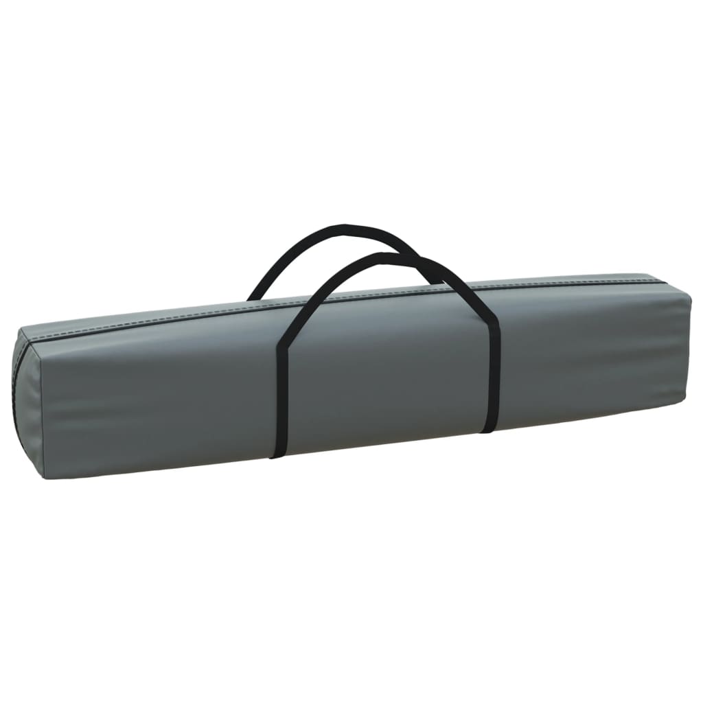 Tente de fête pliable avec parois latérales anthracite 3x3 m