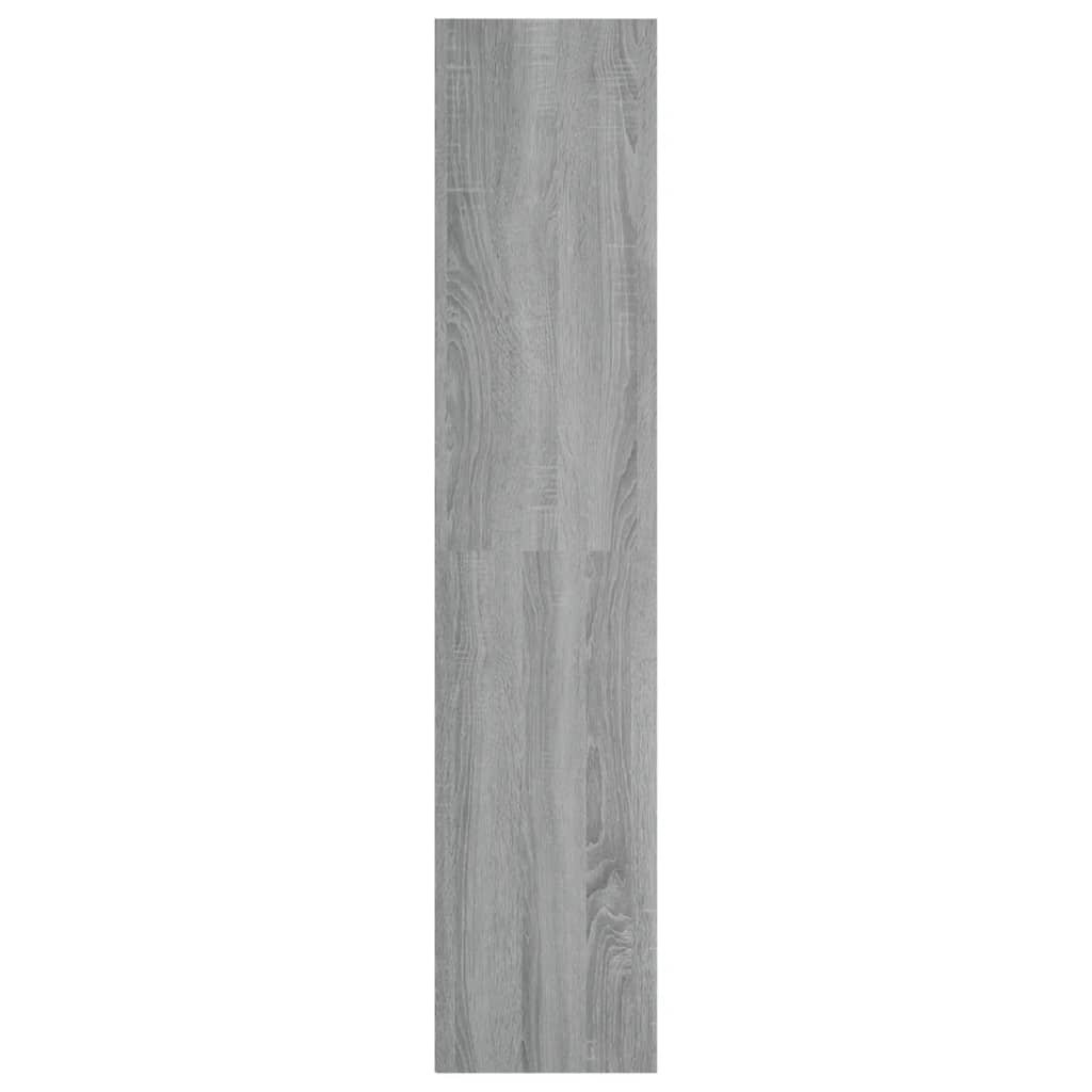 Bibliothèque/meuble TV gris Sonoma 36x30x143 cm en bois