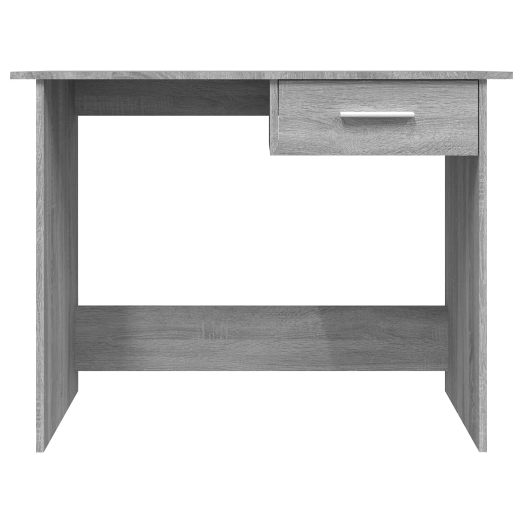 Bureau Sonoma gris 100x50x76 cm matériau bois