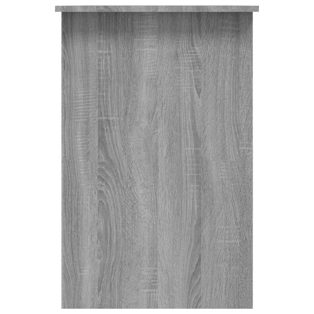 Bureau Sonoma gris 100x50x76 cm matériau bois