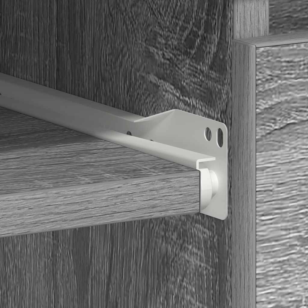 Desk Grey Sonoma 90x45x76 cm wood material