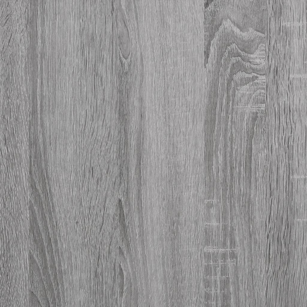 Wall shelves 4 pcs. Gray Sonoma 80x15x26.5 cm wood material