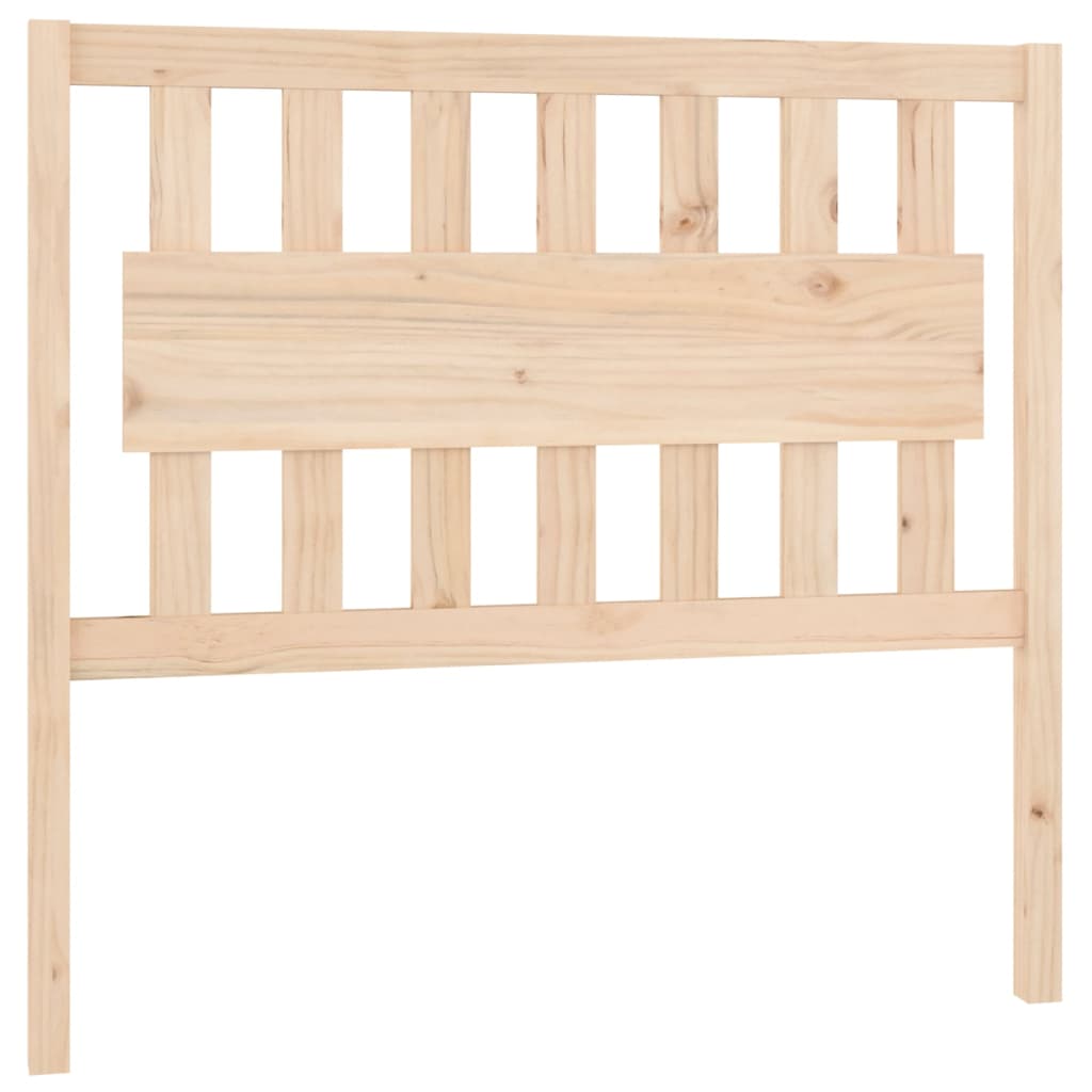 Bed headboard 105.5x4x100 cm solid pine