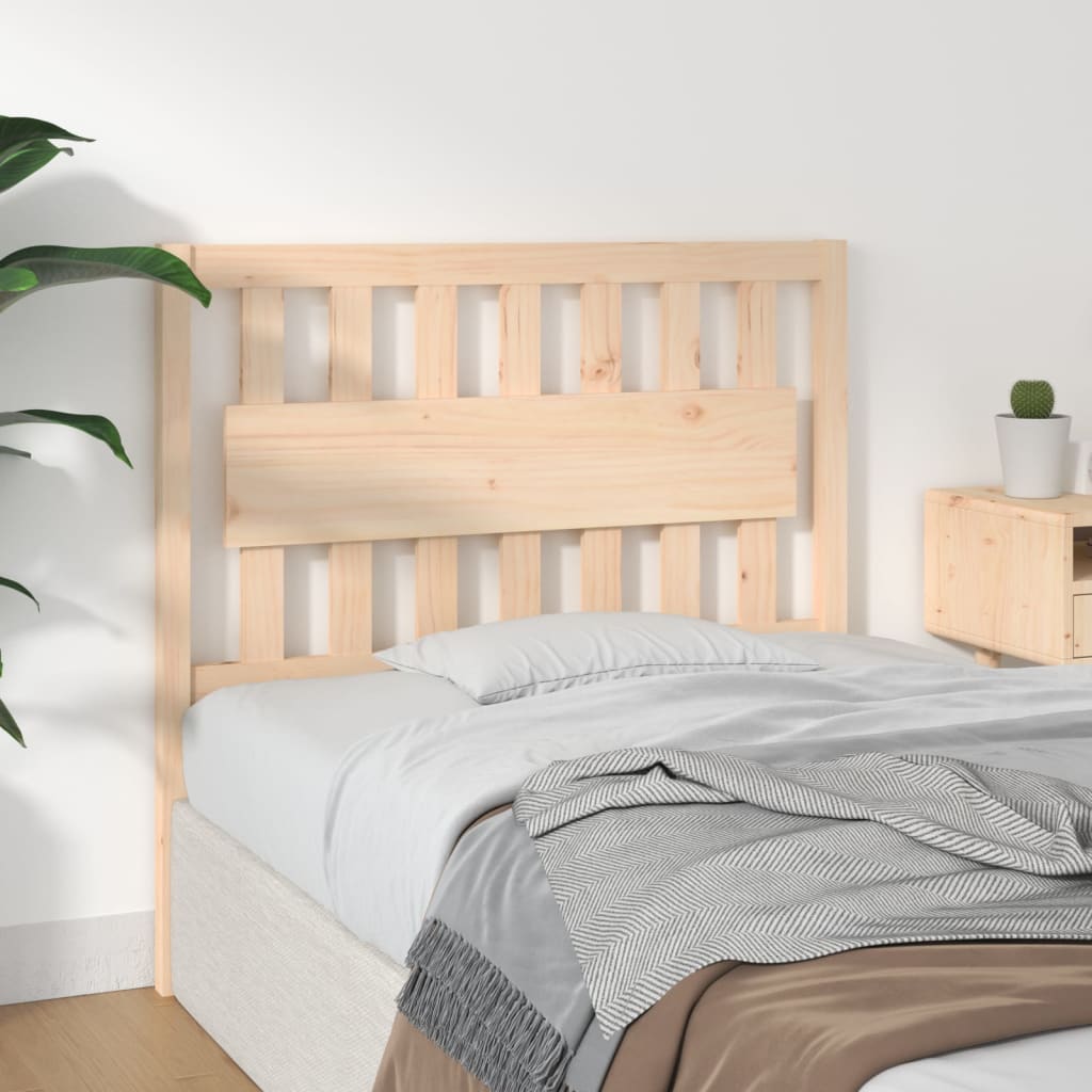 Bed headboard 105.5x4x100 cm solid pine