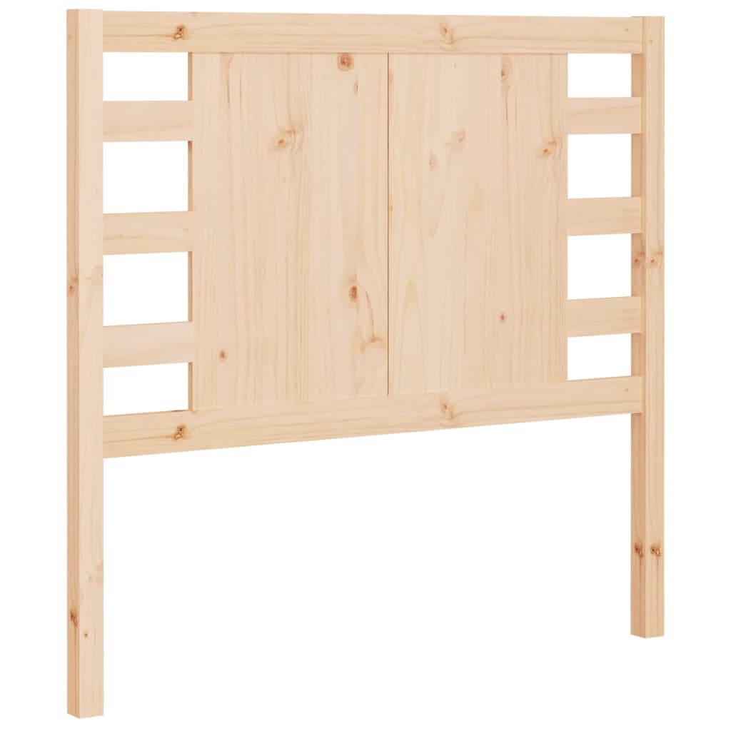 Bed headboard 81x4x100 cm solid pine wood