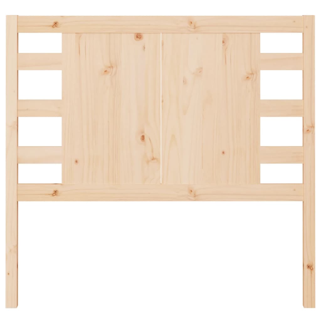 Bed headboard 81x4x100 cm solid pine wood