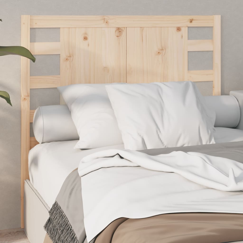Bed headboard 81x4x100 cm solid pine wood