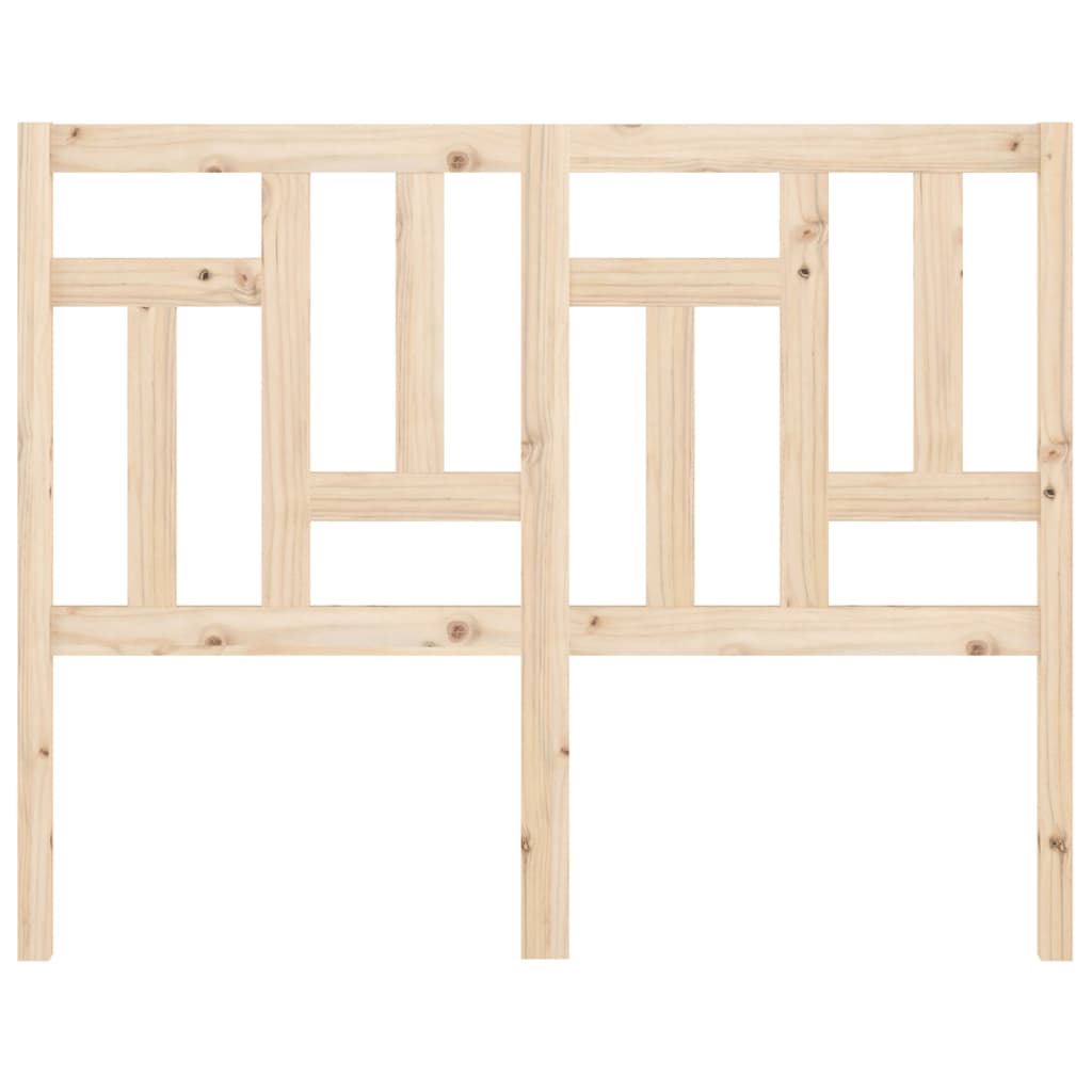 Bed headboard 205.5x4x100 cm solid pine