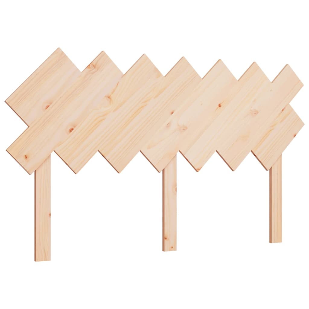 Bed headboard 141x3x80.5 cm solid pine wood