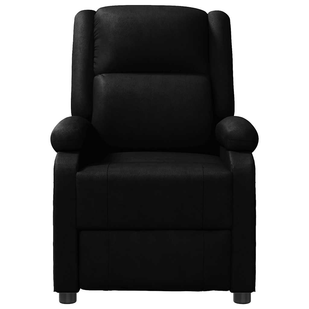 Fauteuil de massage simili cuir noir