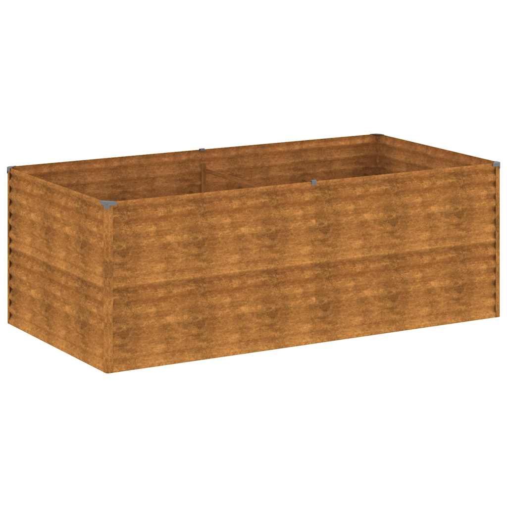 Hochbeet 196x100x69 cm Cortenstahl